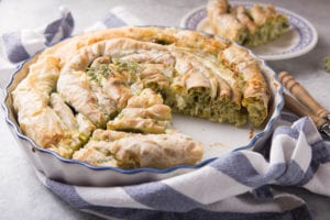 Greek pie spanakopita